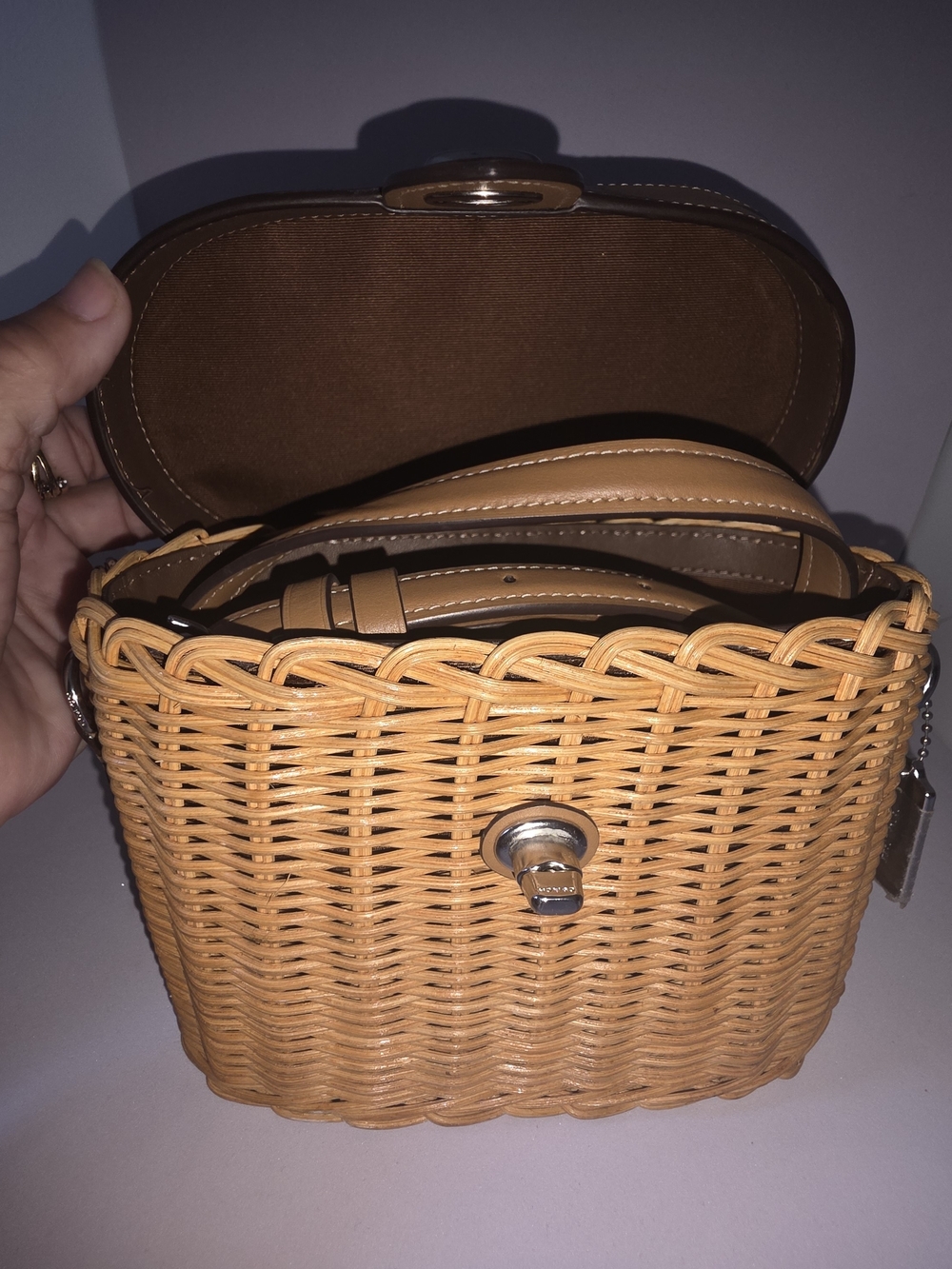 Like New COACH Kay Handbag - Picture 6 of 14